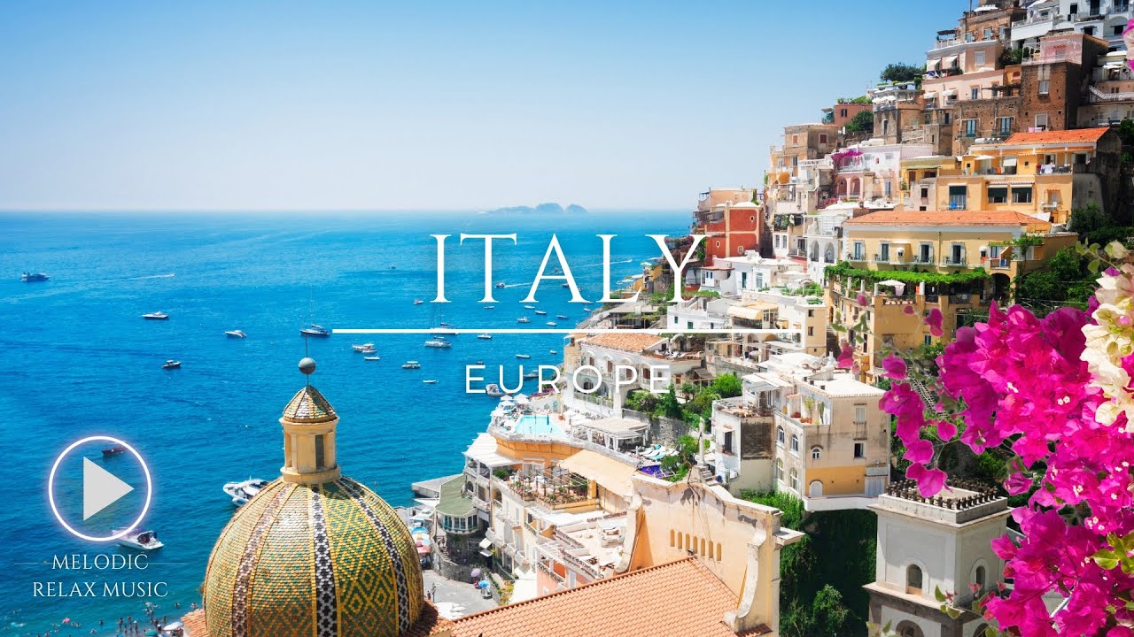 Horizon View in ITALY - Amazing Nature, Ambient, Relax, Calm, Soothing Music