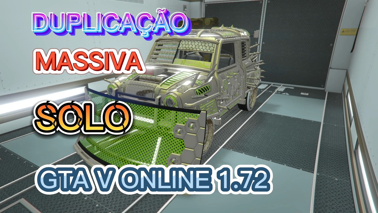 💥GTA V ONLINE 1.72🔥DUPLICAÇÃO 🔥SOLO 🔥MASSIVA CORRE ANTES QUE CAIA DO 💥