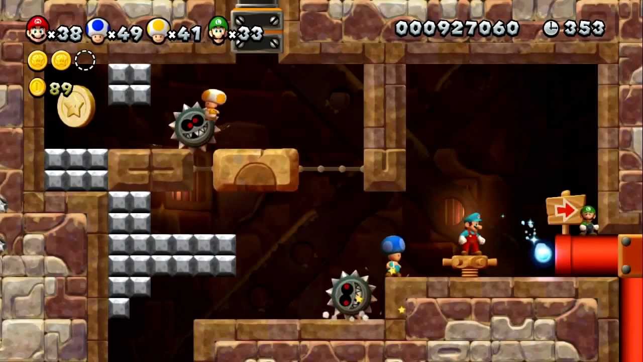 TheRunawayGuys - New Super Mario Bros U Best Moments - Part 2