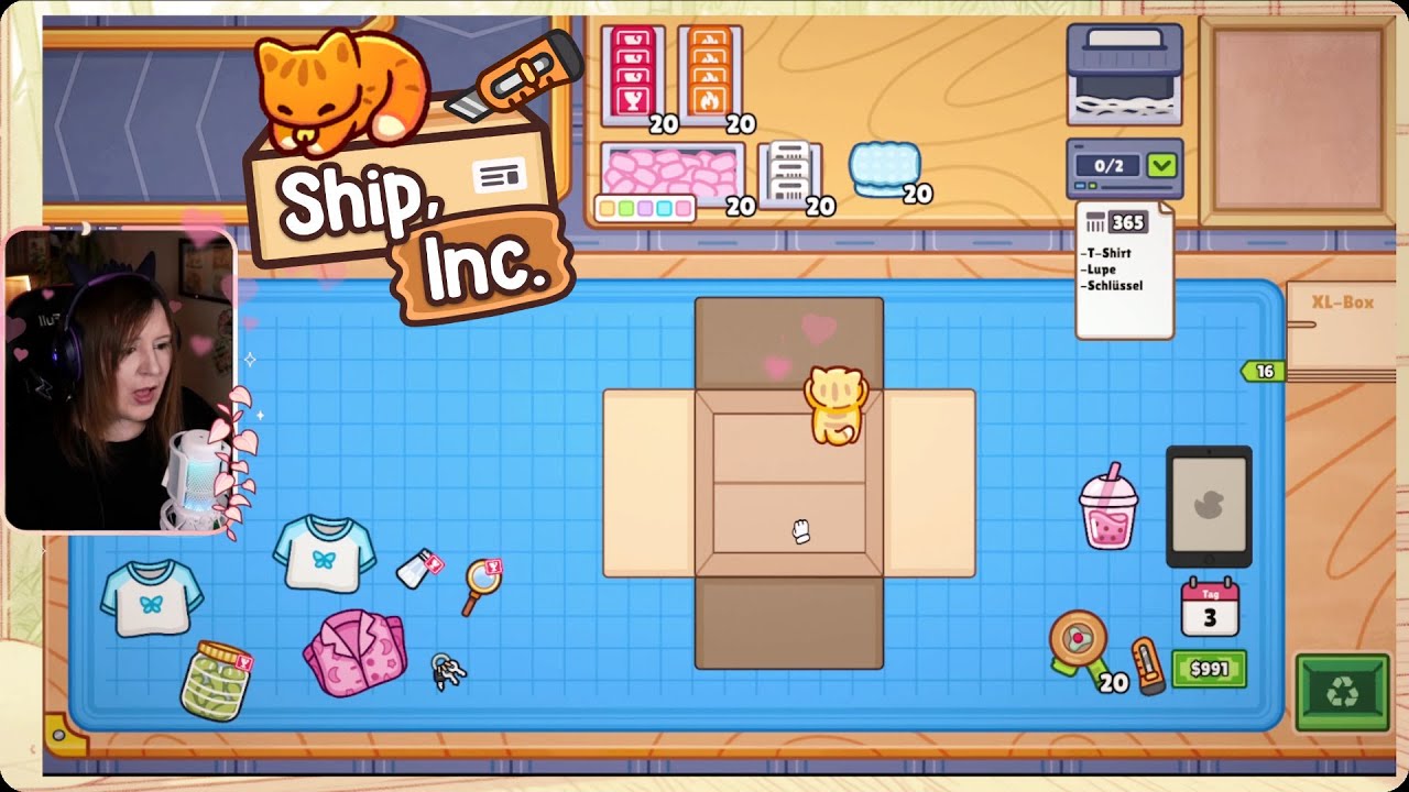 Niedliches Paket Chaos 📦 Ship, Inc. (Angespielt)