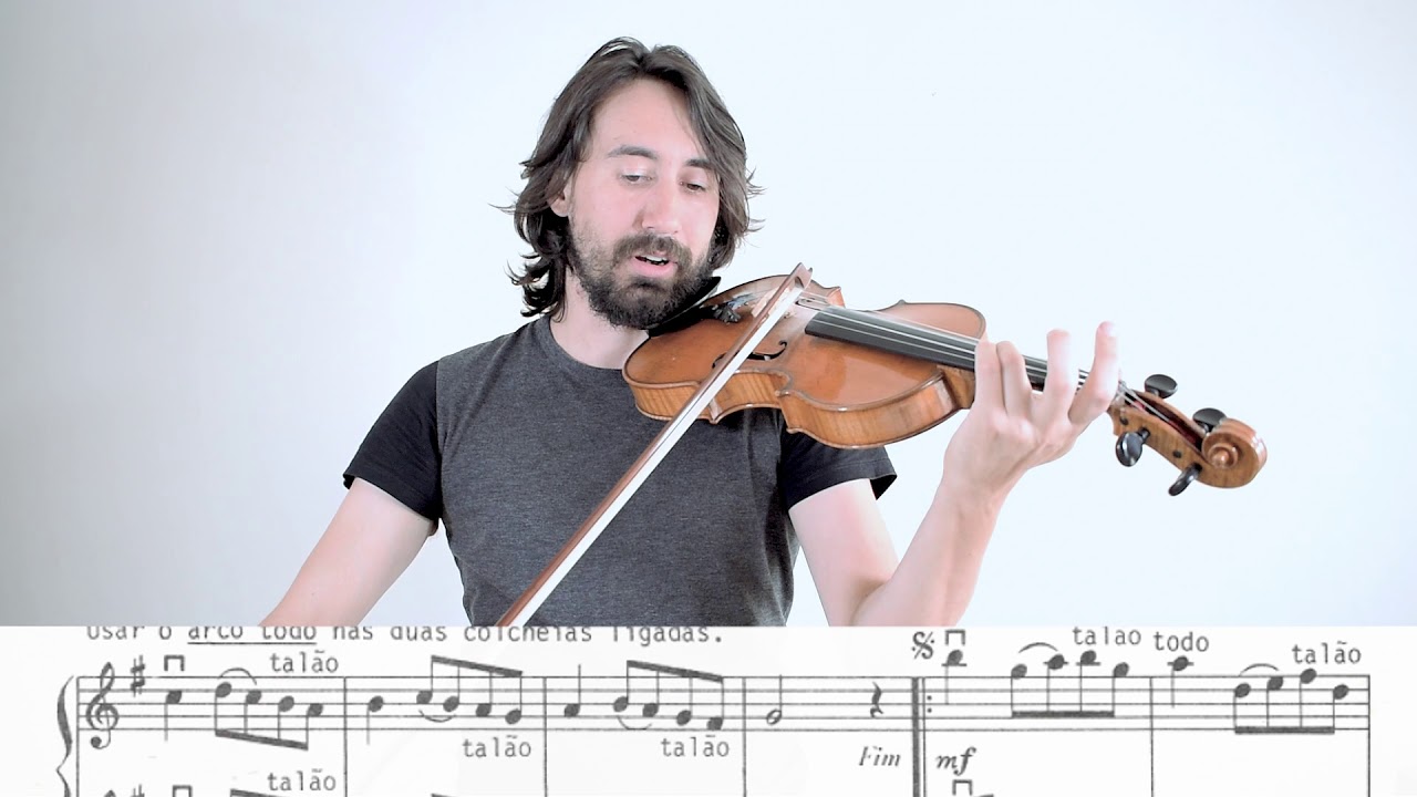 [5] - Minueto 3 Bach - Método Schmoll Violino - Lição 70 - método de Violino CCB