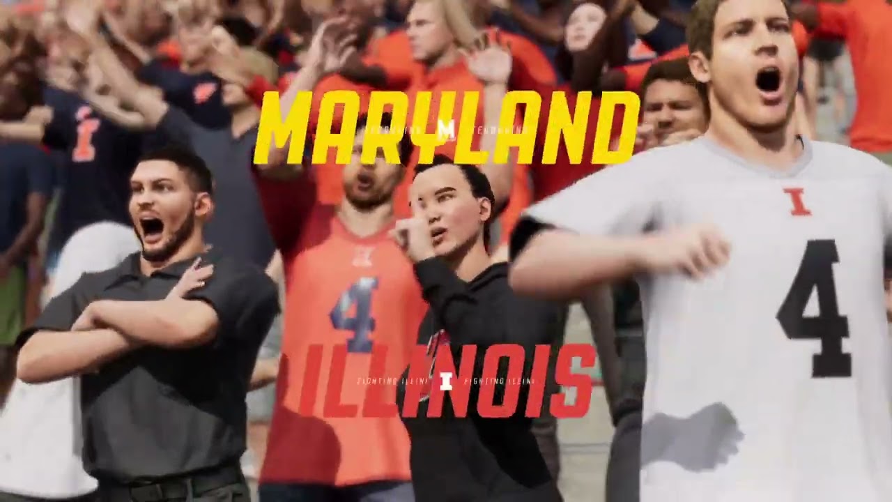 CFB 26 Maryland Online Dynasty: Week 12 @ Illinois