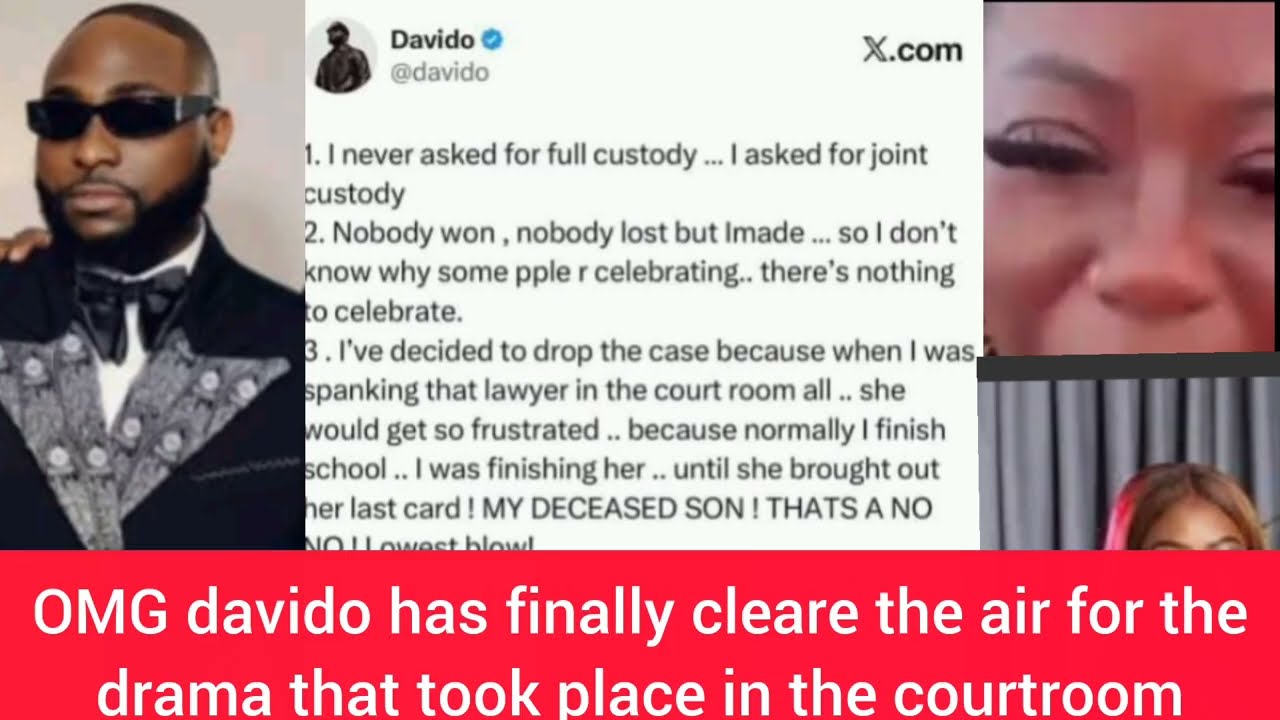 OMO the sagas between davido&Ex baby mama& her senseless fans no be where but OBO has clear the air 