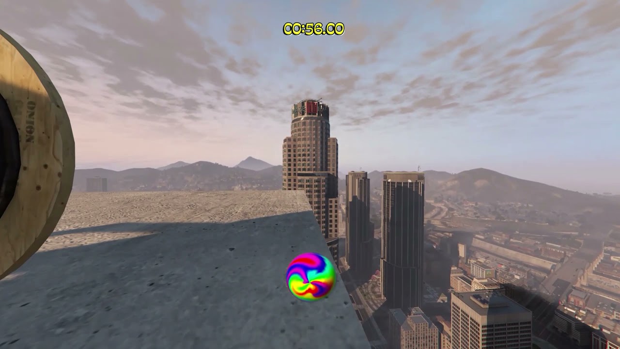 Marble Blast Gold in GTA 5 (Construction Site)