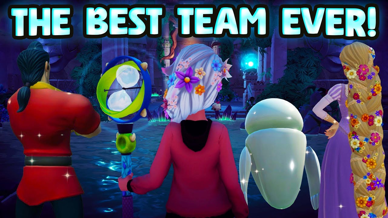 Assembling The DREAM TEAM in Disney Dreamlight Valley. Gaston Cracks Me Up:)