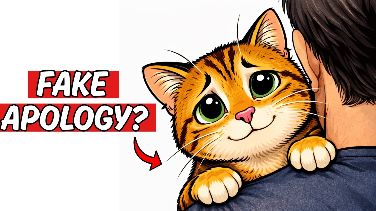 Is Your Cat Really Saying Sorry?