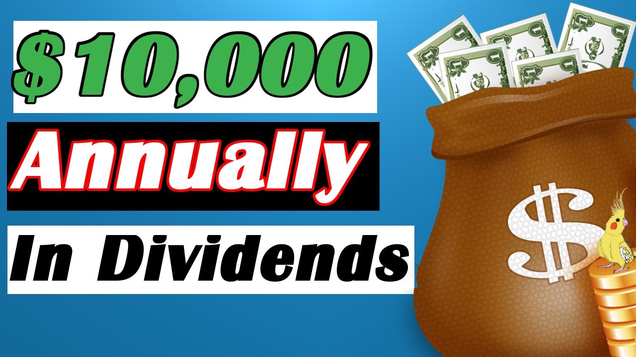 EARN $10,000 PER YEAR IN DIVIDEND INCOME -  How Much Do You Need To Invest? 📈💰
