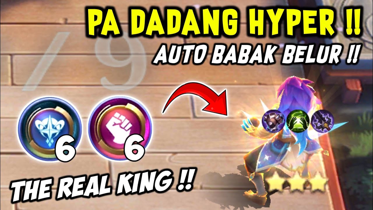 HYPER BADANG TITAN !! THE REAL KING WRESTLER !! COMBO MAGIC CHESS TERBARU