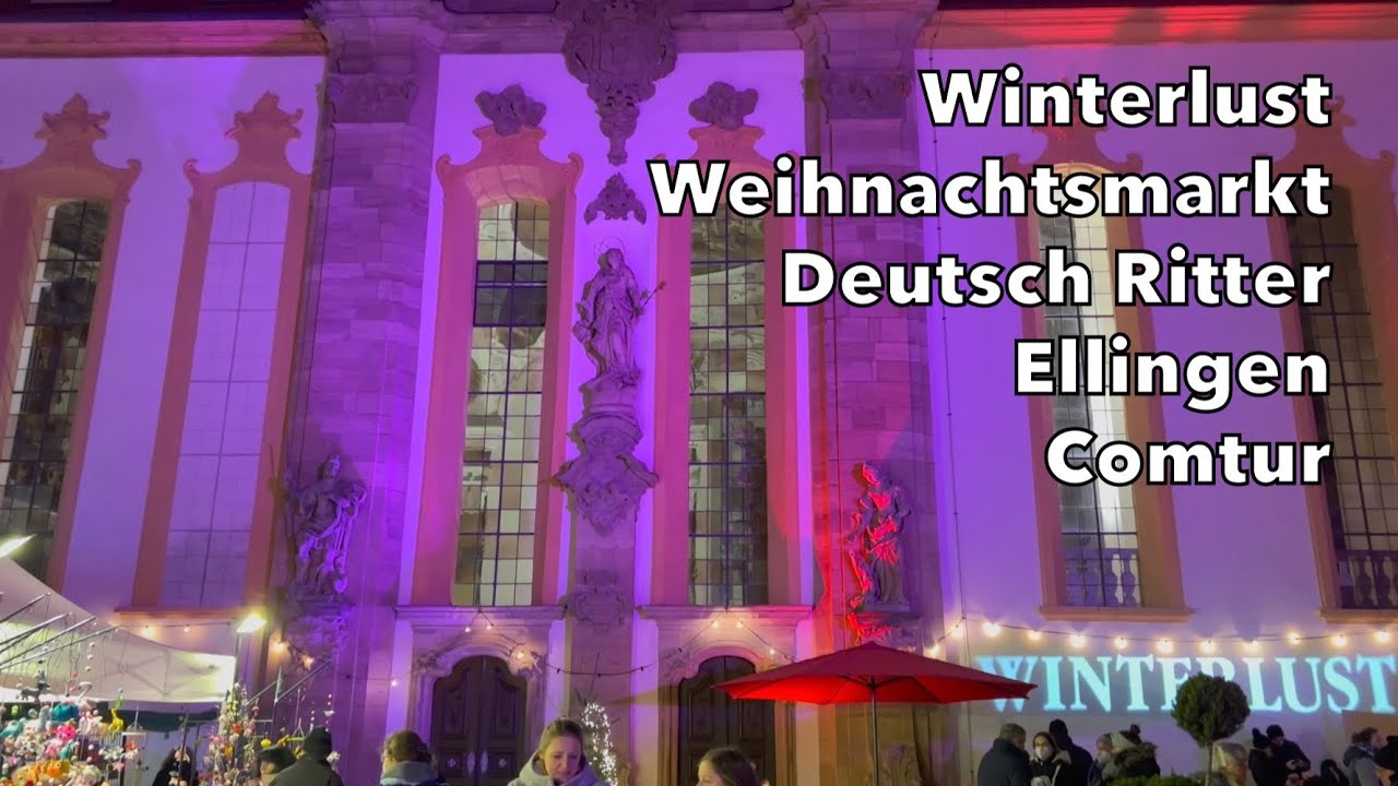 Winterlust - Weihnachtsmarkt - Ellingen Deutsch Ritter Comtur - Relax Music Hans Thoma