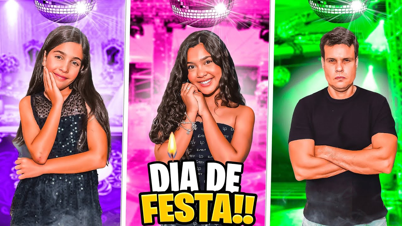 CHEGOU O DIA DA FESTA, É HOJE ! *TUDO QUE ROLOU
