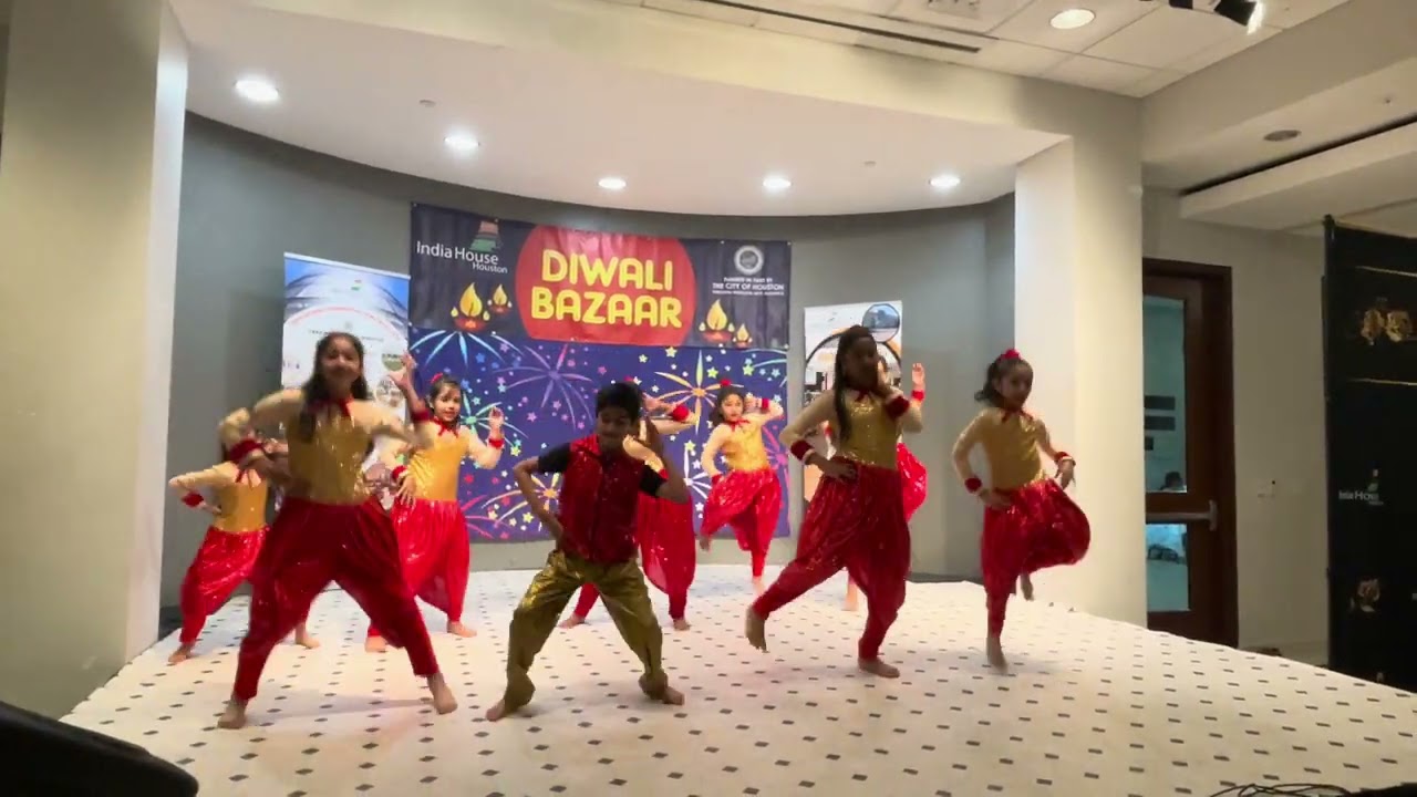 Ishara at Diwali celebration at India house