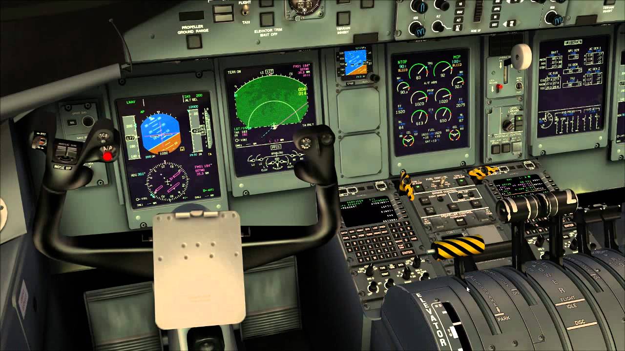FSX Dash-8 Q400 KATL-KCSG Flight Part. 1