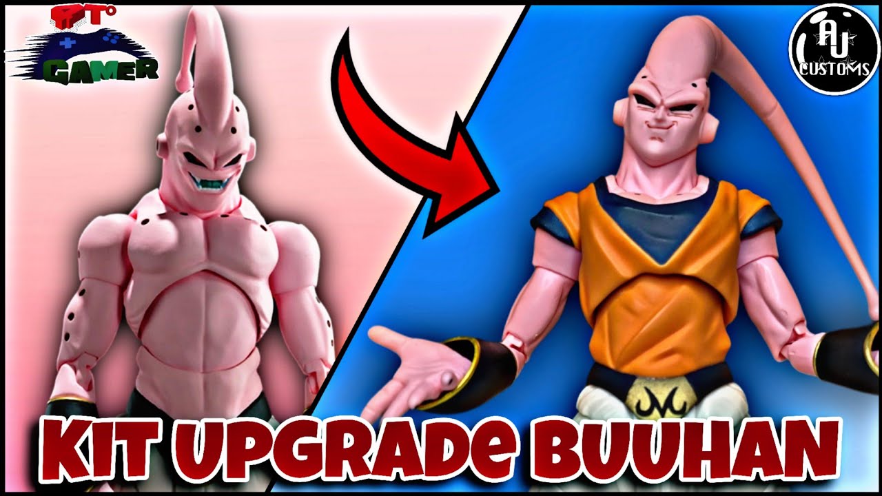 BUUHAN SH Figuarts Dragon Ball UPGRADE SUPER BUU KIT by AJ CUSTOM | Bandai Spirits Tamashii Nations