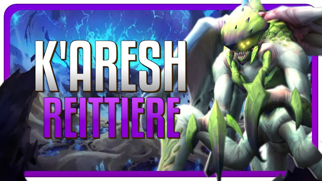 Die Reittiere von K'aresh | Mount Guide
