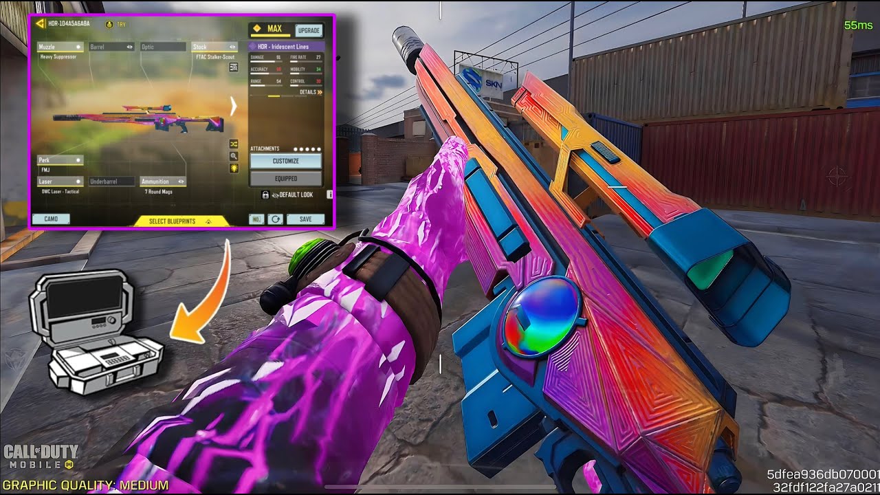 *BEST* HDR PLAYER + Gunsmith ( one shot one kill ) ✅🔥😍