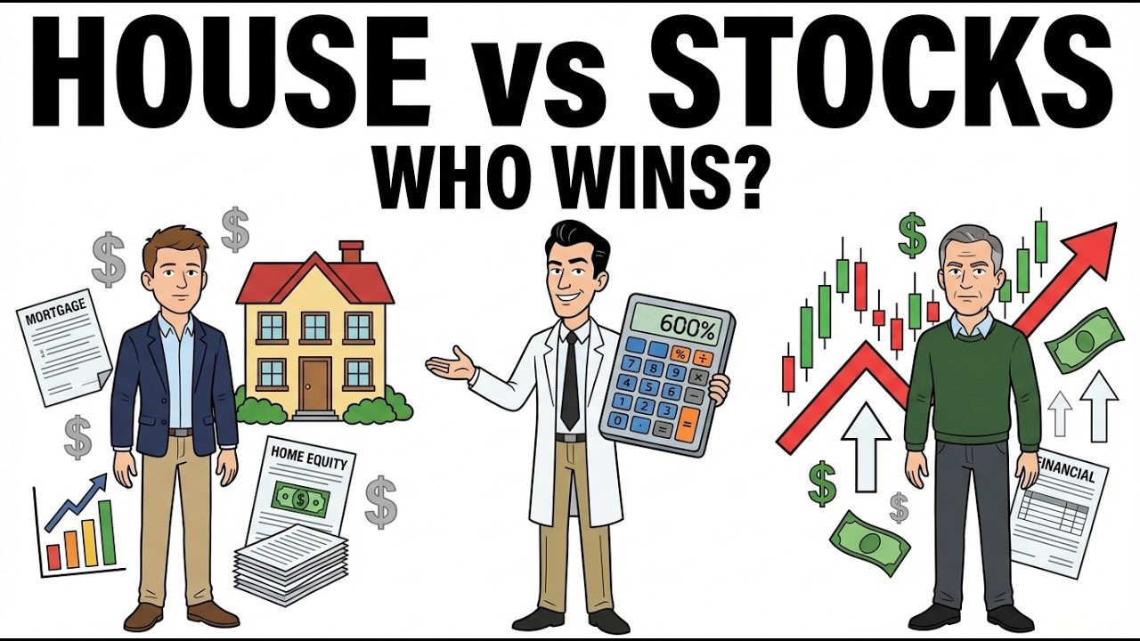 Real Estate Vs Stocks &mdash; The Real Math (Which One Will Make You More Money?)