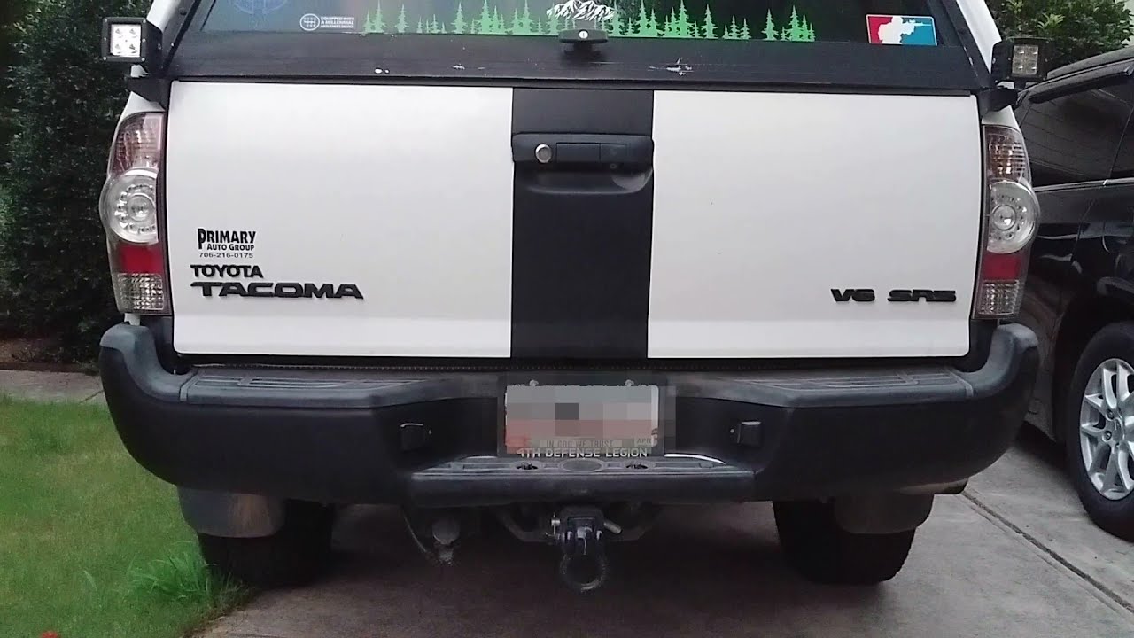 Bumper Shellz - protect your Tacoma's rear bumper