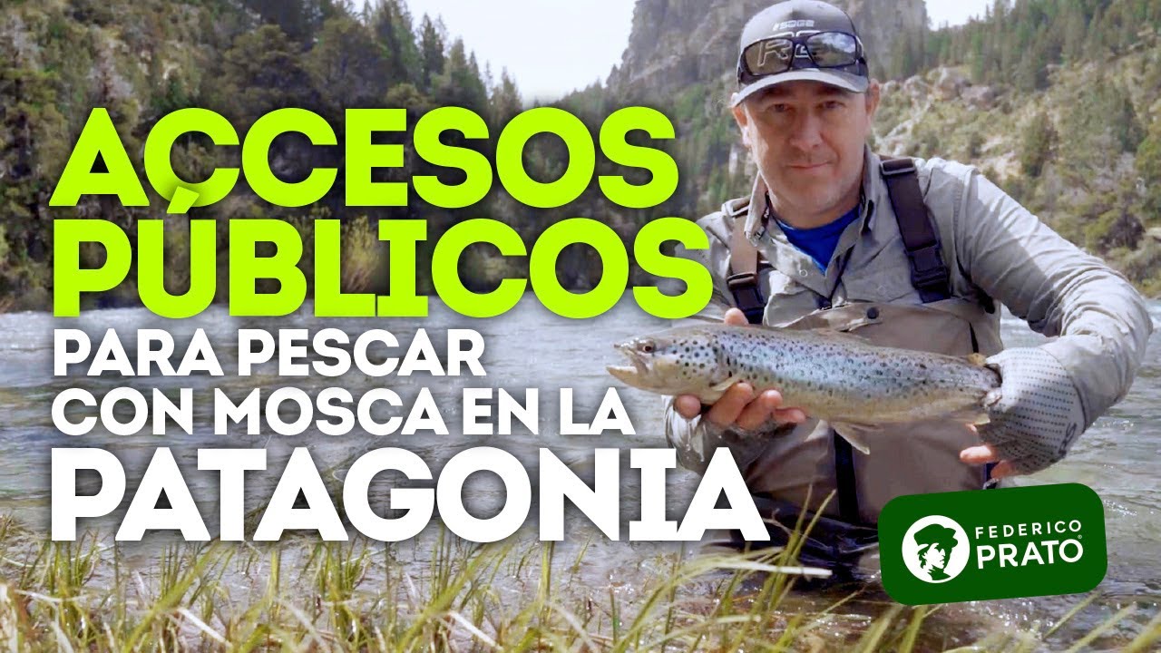 Pesca con mosca con acceso p&uacute;blico en la zona de Villa la Angostura.