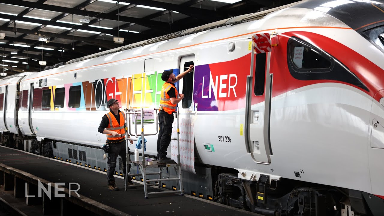 LNER | Celebrating Pride 'Together' with a new train livery