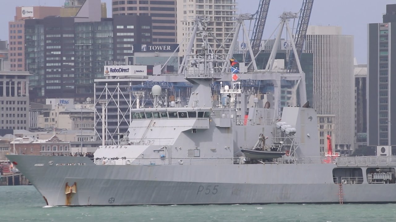 RNZN Fleet Departure New Zealand 2017