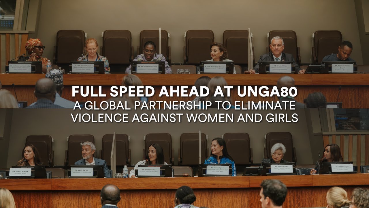 Full Speed Ahead at UNGA 80 Recap Video