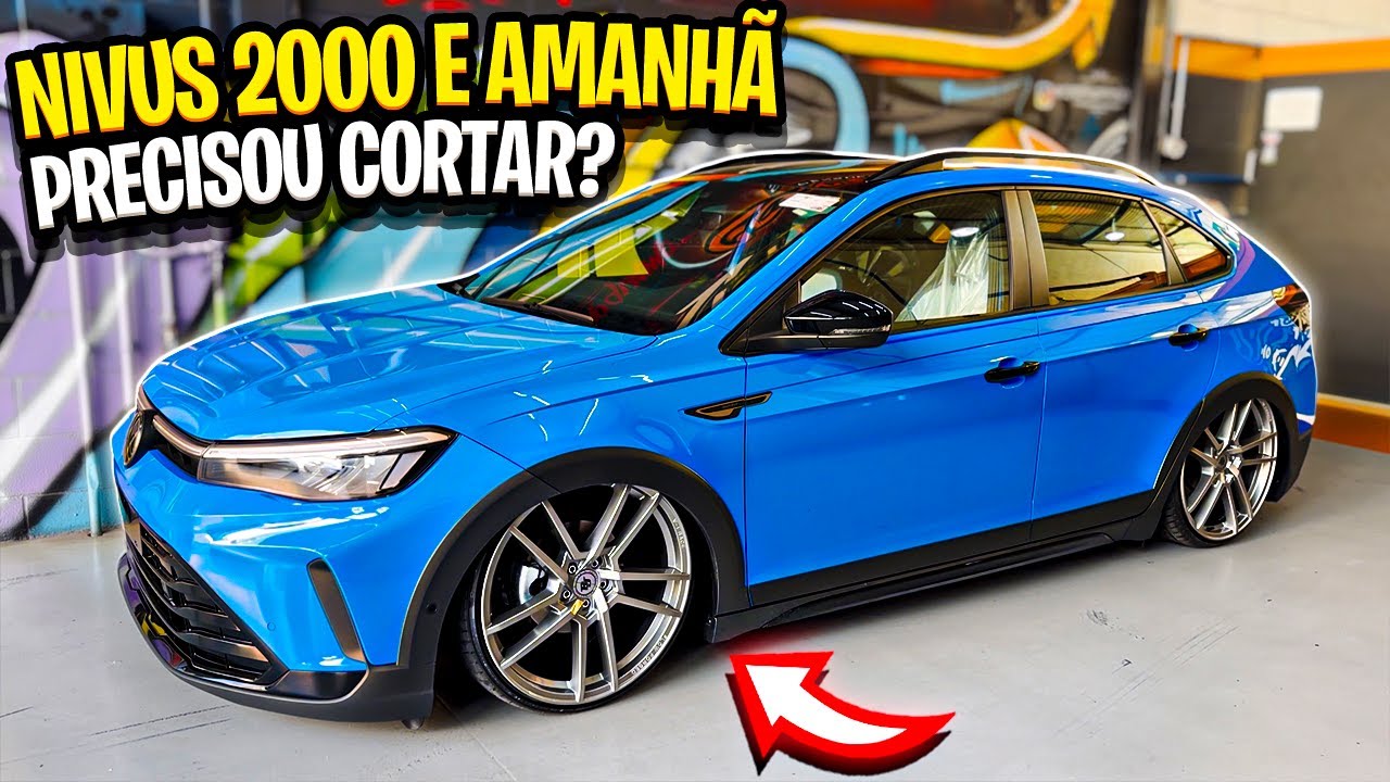 NOVO NIVUS SUSPENSÃO A AR? Concept Suspensões 🏁