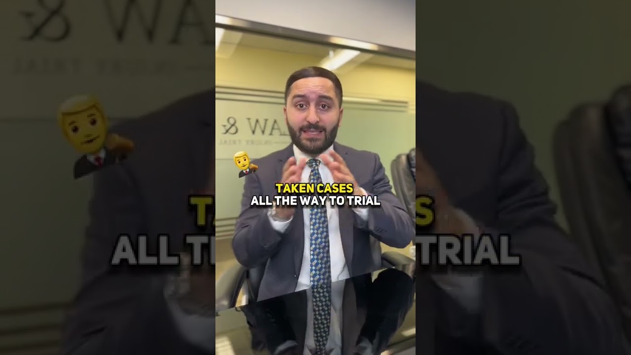Injured in a Car Accident? Hire a Trial Lawyer! #lawyer #law #facts #tips #viral #social #shorts