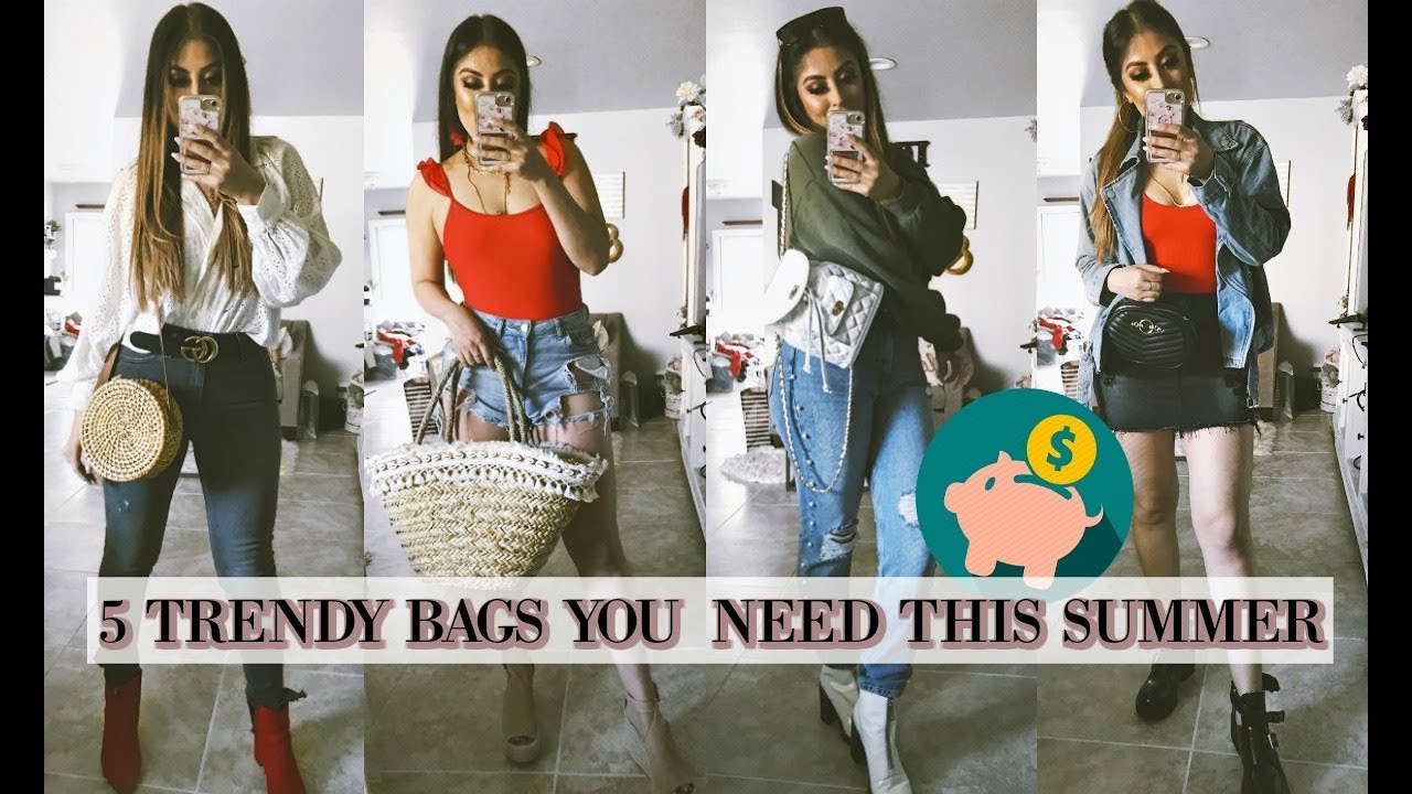 THE 5 AFFORDABLE SUMMER BAGS YOU NEED! *TRENDY BROKE GIRLS GUIDE*