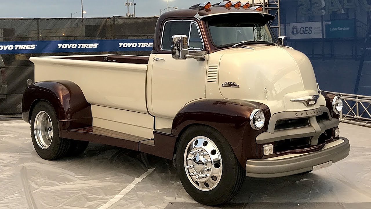 1954 Chevrolet 5700 COE 4x4 6.6 LBZ Duramax Diesel Hauler Build Project