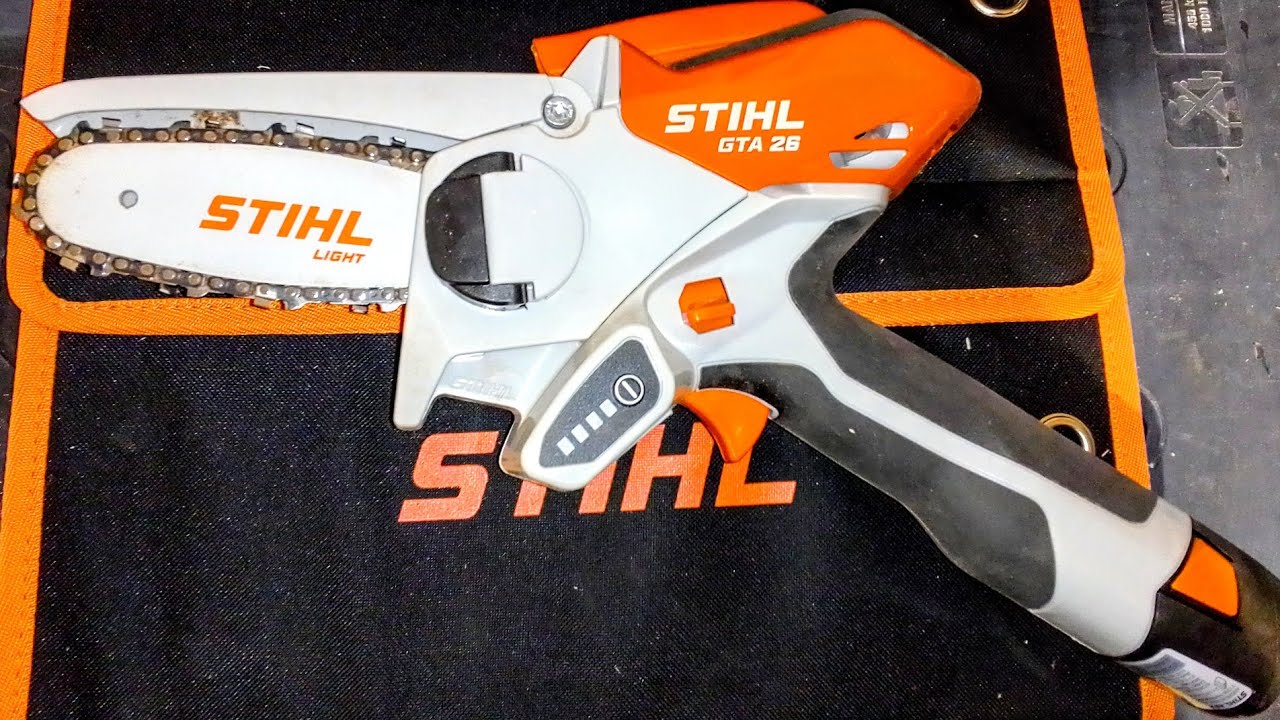 Stihl GTA 26, mini sega a catena 10,8 v.