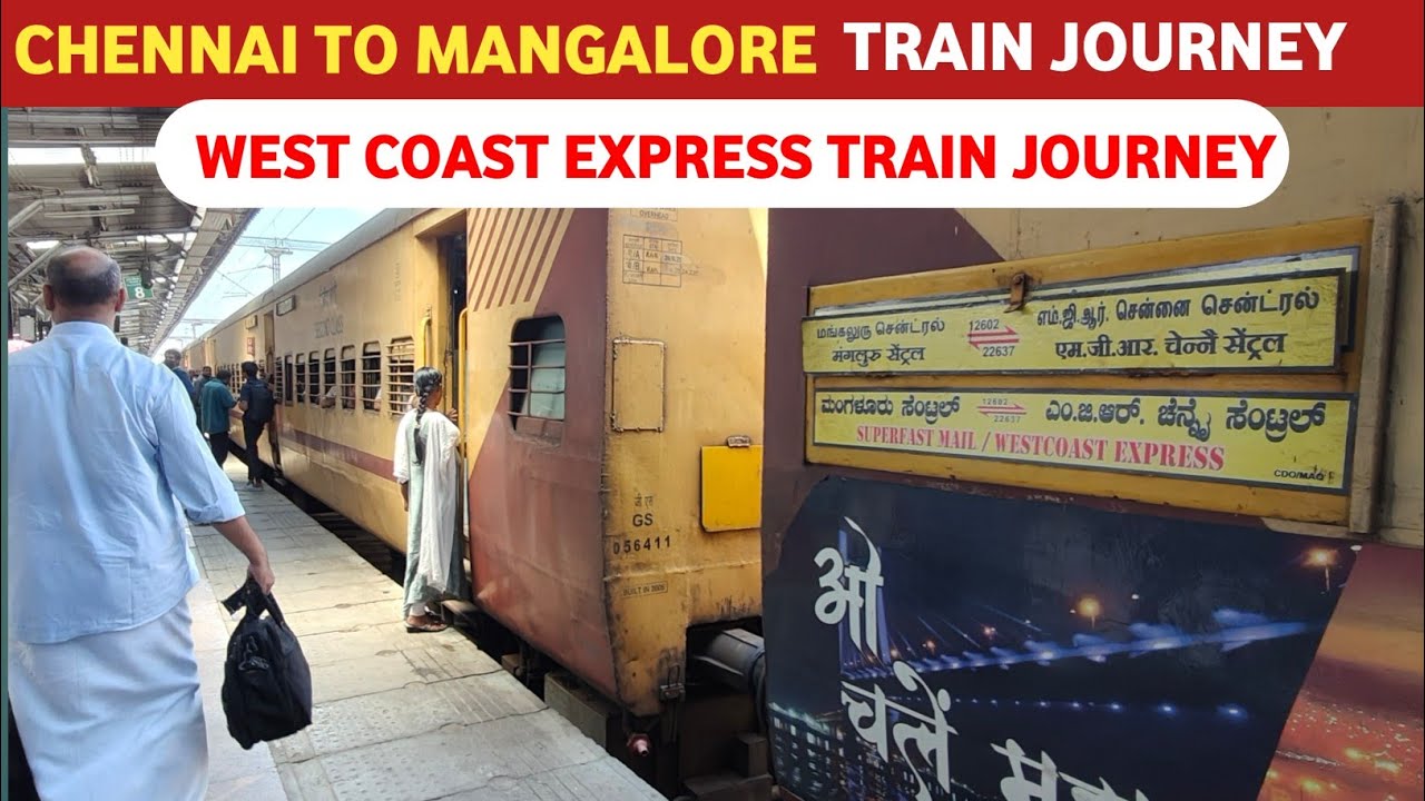 ಪಶ್ಚಿಮ ಕರಾವಳಿ ಎಕ್ಸ್‌ಪ್ರೆಸ್ | Chennai To Kudla Train Journey #kannadavlogs 