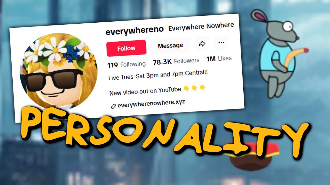 Game dev with 70K followers says personality is everything