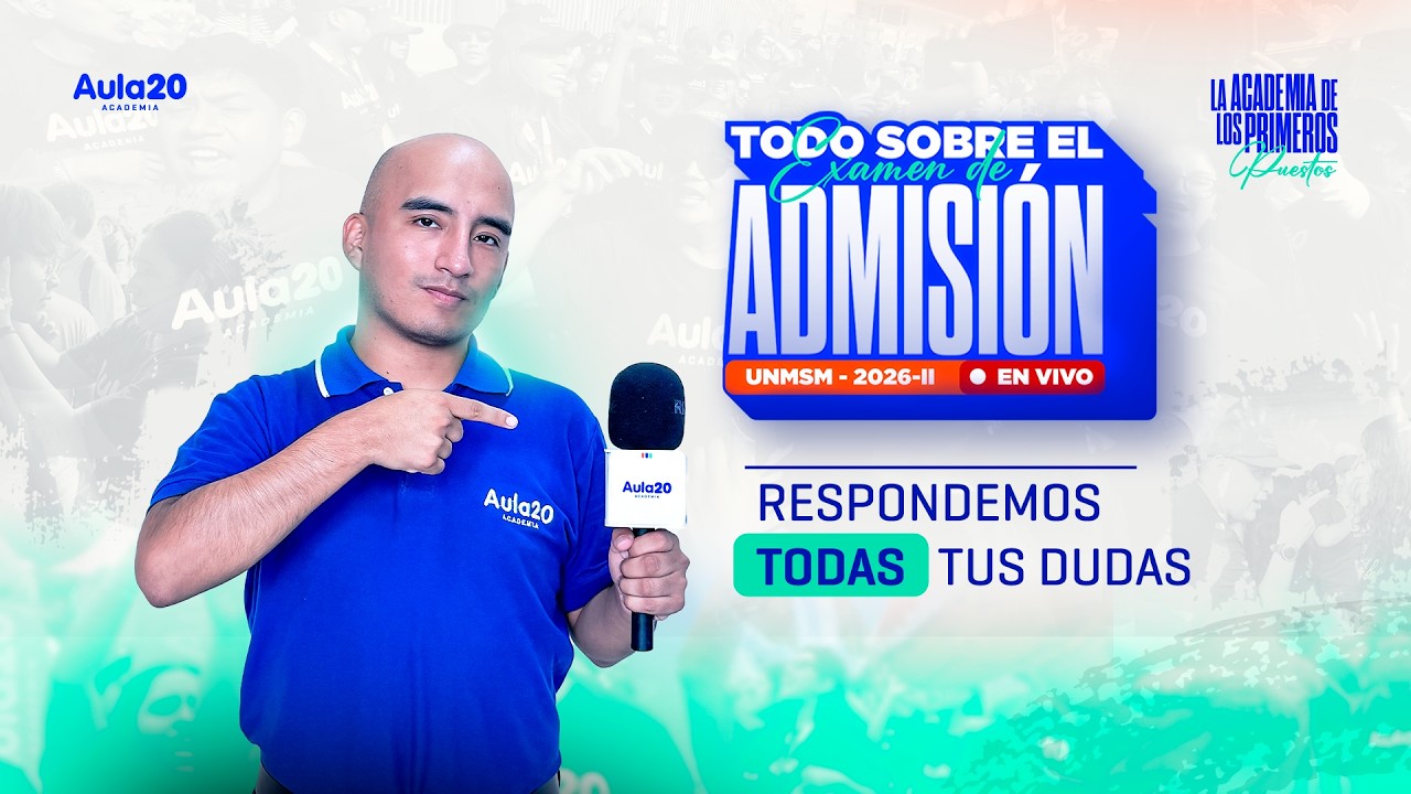 🔴LA PREVIA: TODO SOBRE EL EXAMEN DE ADMISIÓN UNMSM 2026 - II | ÁREAS D y E 💙