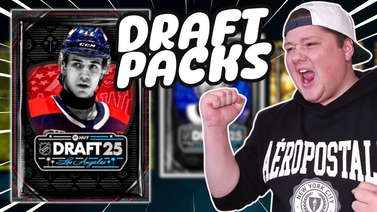 14 90+ PULLS! | Huge NHL 25 Draft Pack Opening