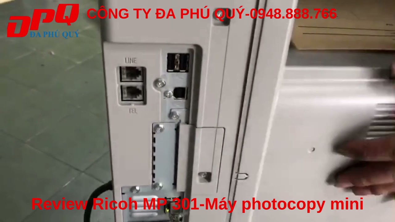 Review máy photocopy Ricoh MP 301-Máy photocopy mini-Đa Phú Quý