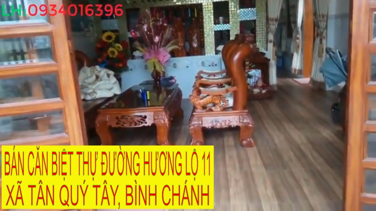 ✔️Bán Căn Biệt Thự Đường Hương Lộ 11, Tân Qúy Tây, Bình Chánh, TP.HCM
