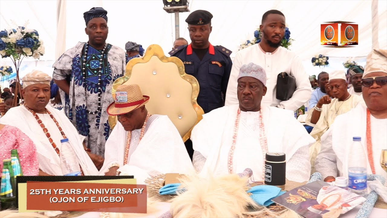 25TH YEARS ANNIVERSARY OF OJON OF EJIGBO