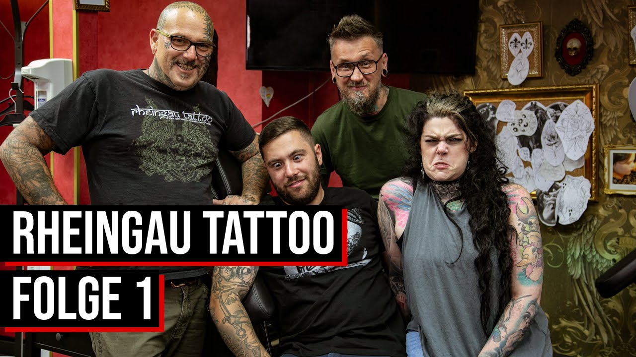Rheingau Tattoo - Folge 1 - Alex sticht ein Tattoo im samoanischem Stil & Arek ist da!