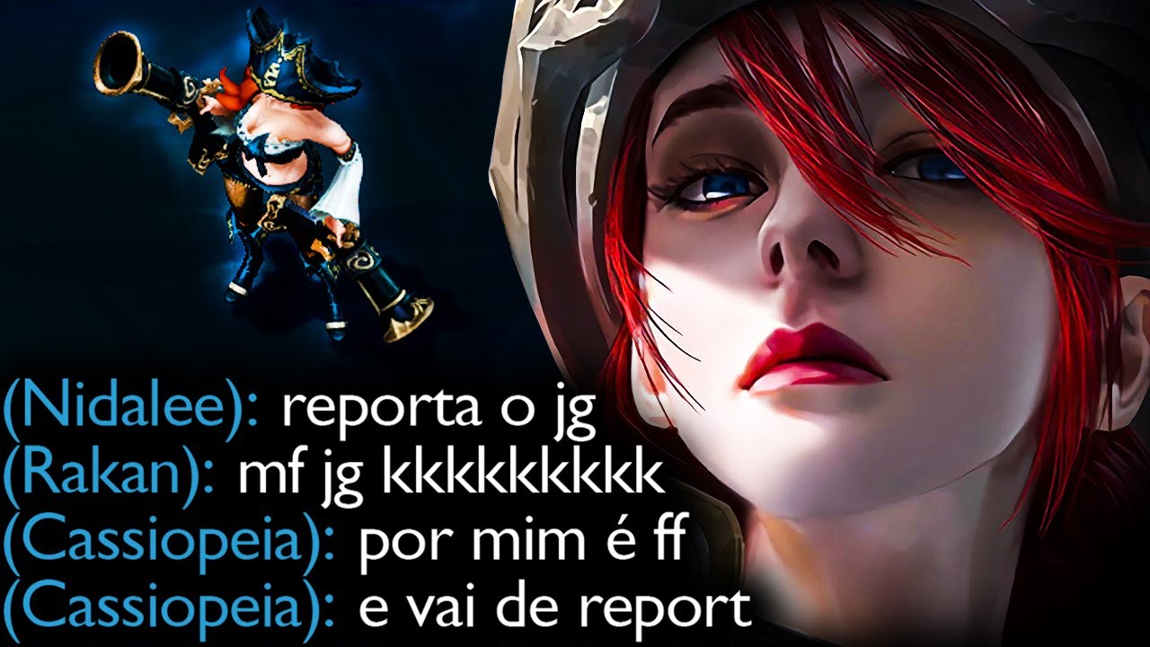 QUASE TIVE UM TRECO NESSA PARTIDA DE MISS FORTUNE JUNGLE KKKKKKKKK