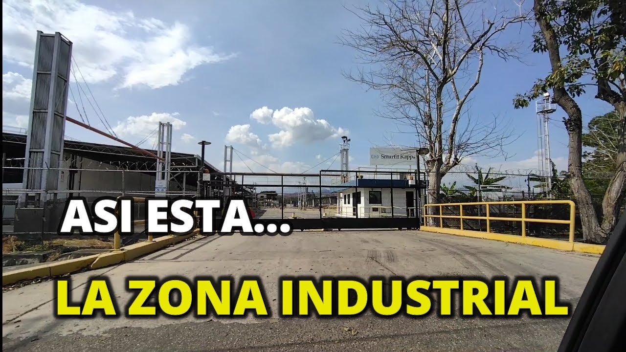 Así esta LA ZONA INDUSTRIAL de VALENCIA. Venezuela