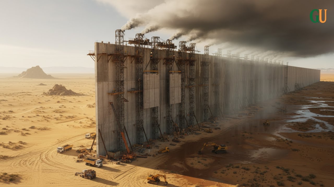China BUILDS a RAIN-MAKING WALL Across 2,000 KM of Desert &mdash; What Happens Next SHOCKS THE WORLD
