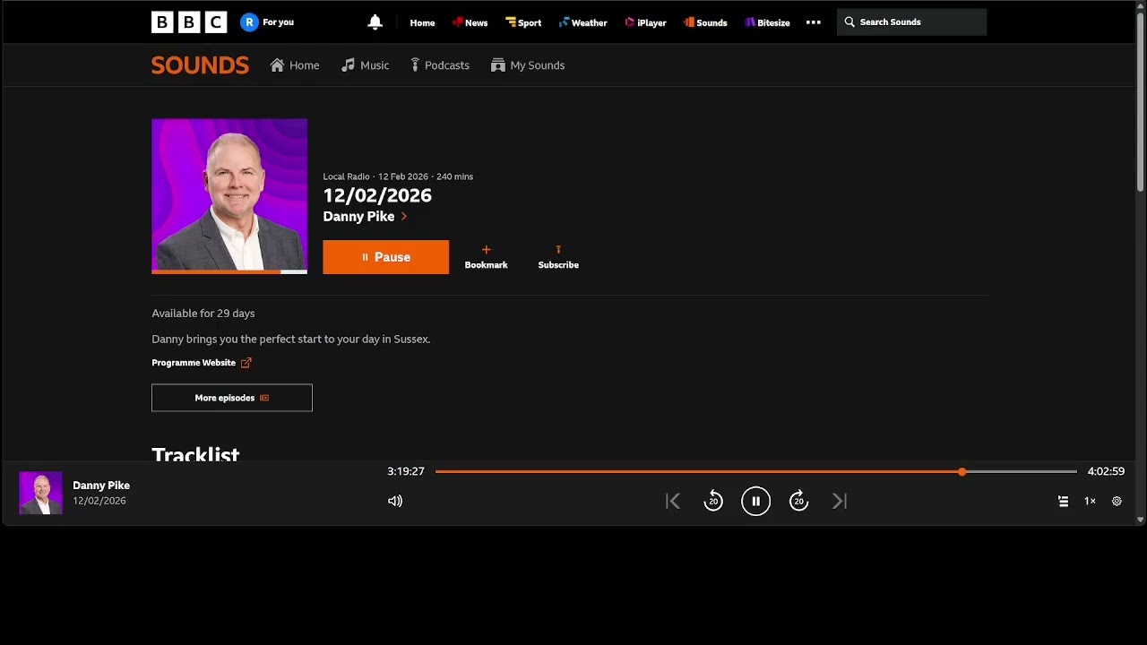 BBC & The New Statesman Investigation into UHSx Maternity - BBC Radio Sussex Danny Pike 12/02/2026