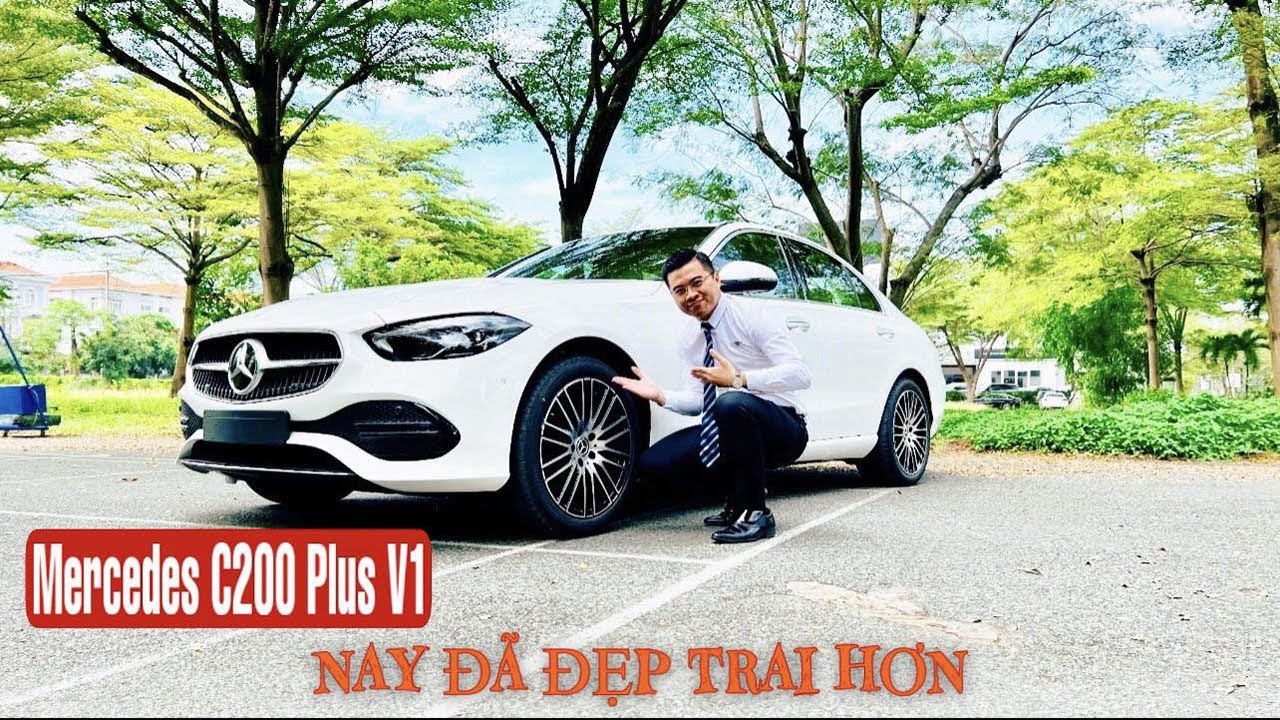 Đánh giá Mercedes C200 Plus 2024 lô mới V1 - Nay đã đẹp trai hơn ! | Huy Mercedes