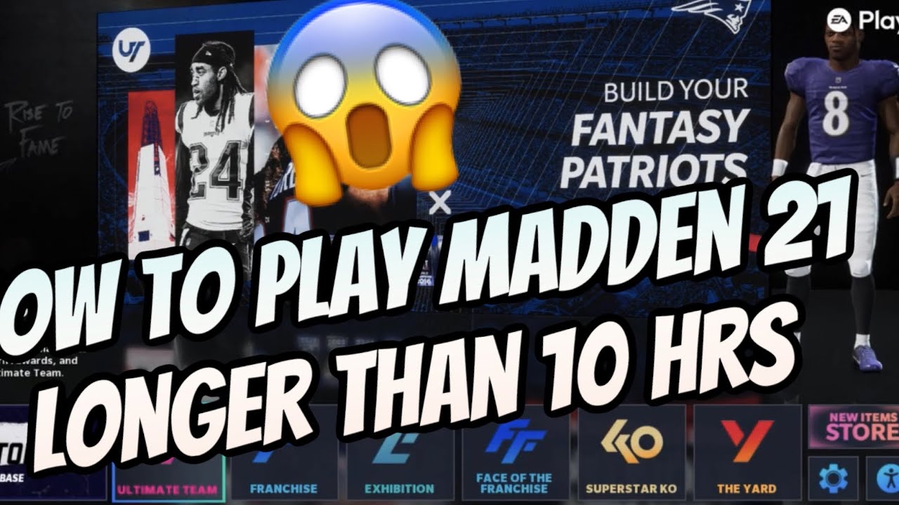 100% working - Madden 21 trial glitch : how to madden 21 longer than 10hrs after patch‼️