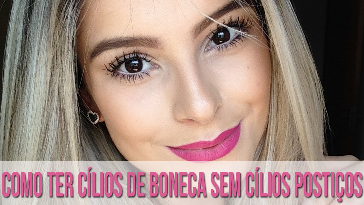 Como ter cílios de boneca sem cílios postiços | #dicadaDay