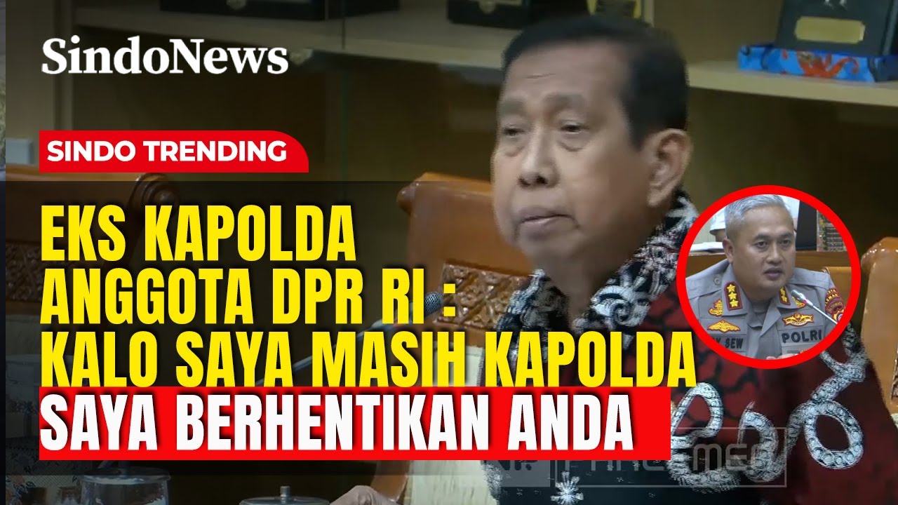 Kapolres Seleman Dirujak di DPR, Salah Terapkan Pasal! Korban Jadi Tersangka!