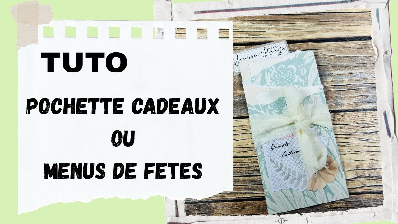 TUTO POCHETTE 100% ACTION QUI D&Eacute;CHIRE