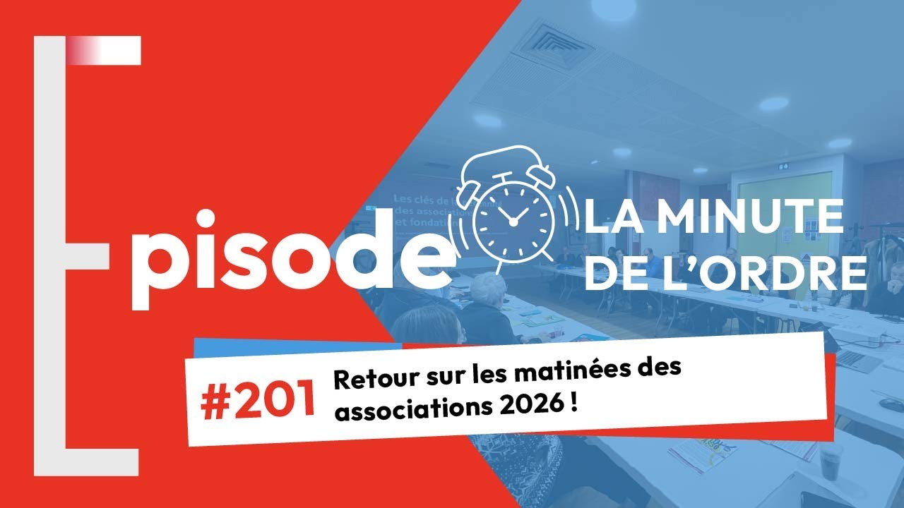 Episode 201 - Retour sur les matinées des associations 2026 !