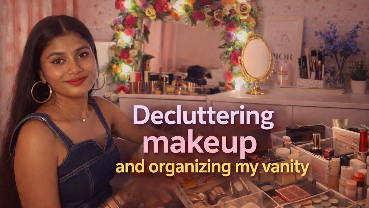     నా MAKEUP Organisation reset😢 It took 3 days to setup my VANITY💄
