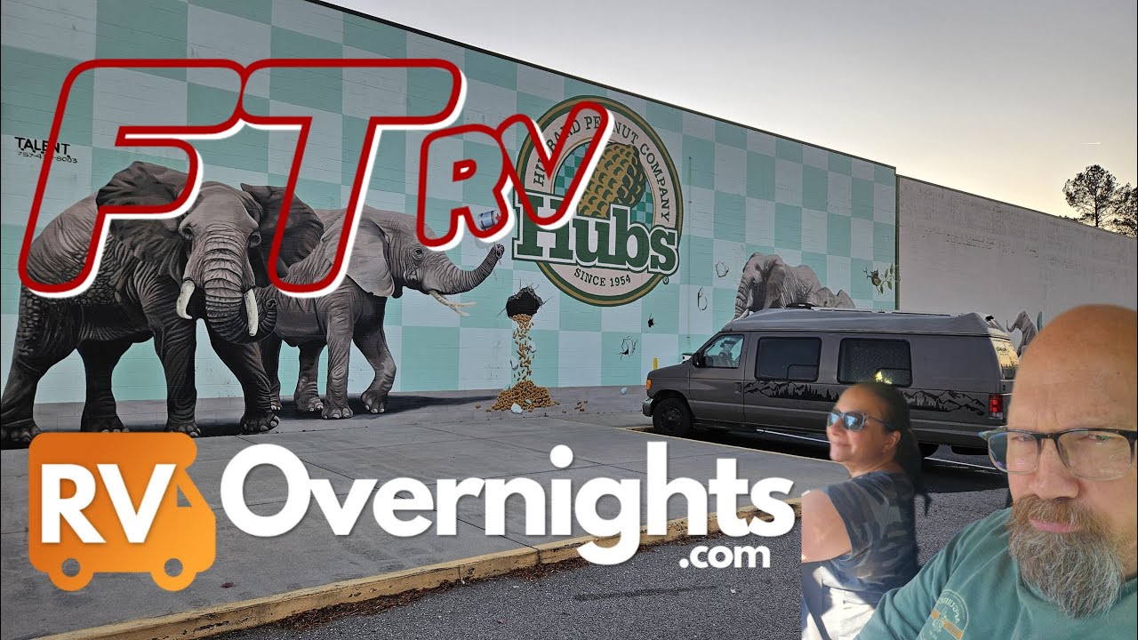 Review - Our First Time Staying At An RV Overnights Host - Hubbard Peanut Company
